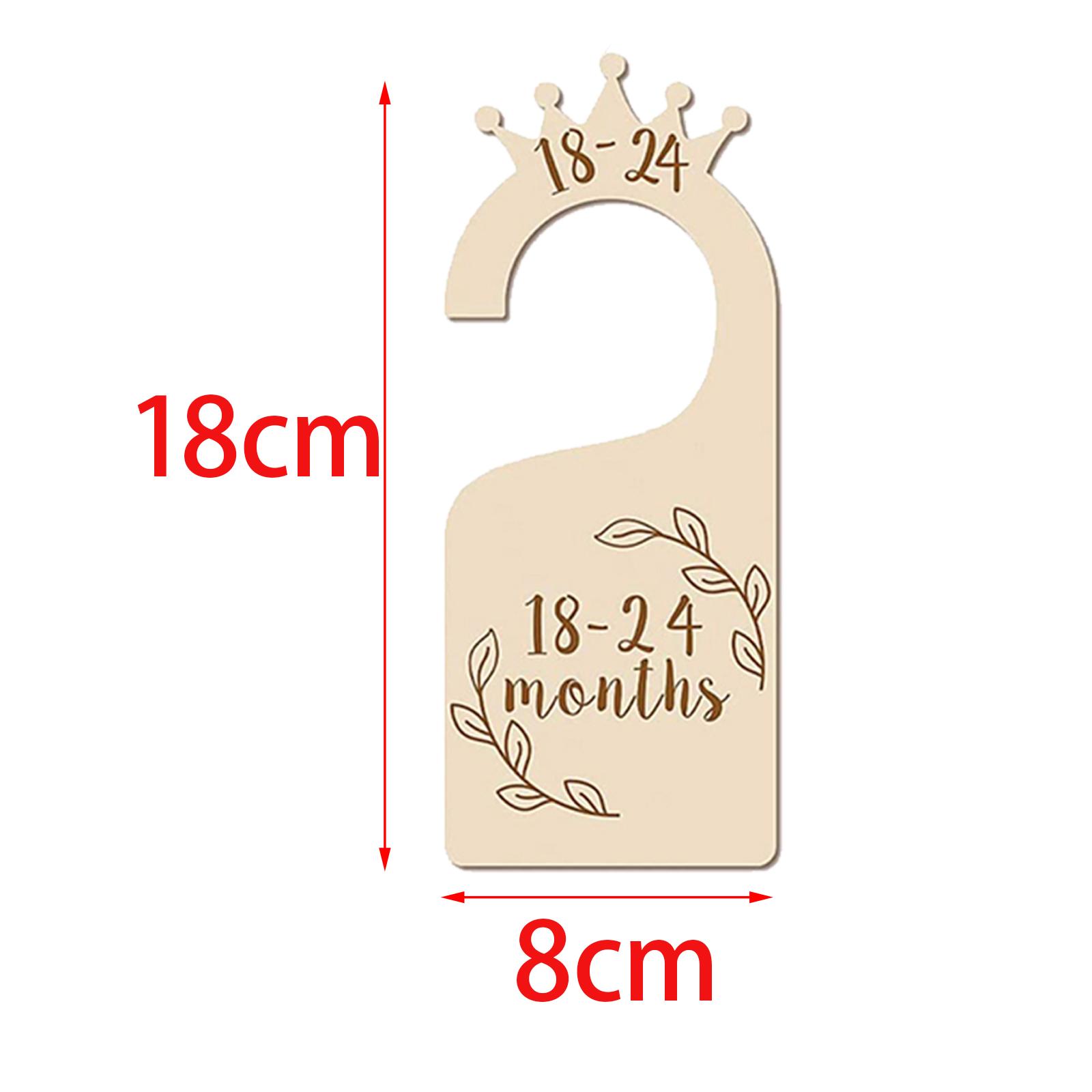 Baby Nursery Hangers - Pembatas Lemari Bayi, Set Penyelenggara Lemari