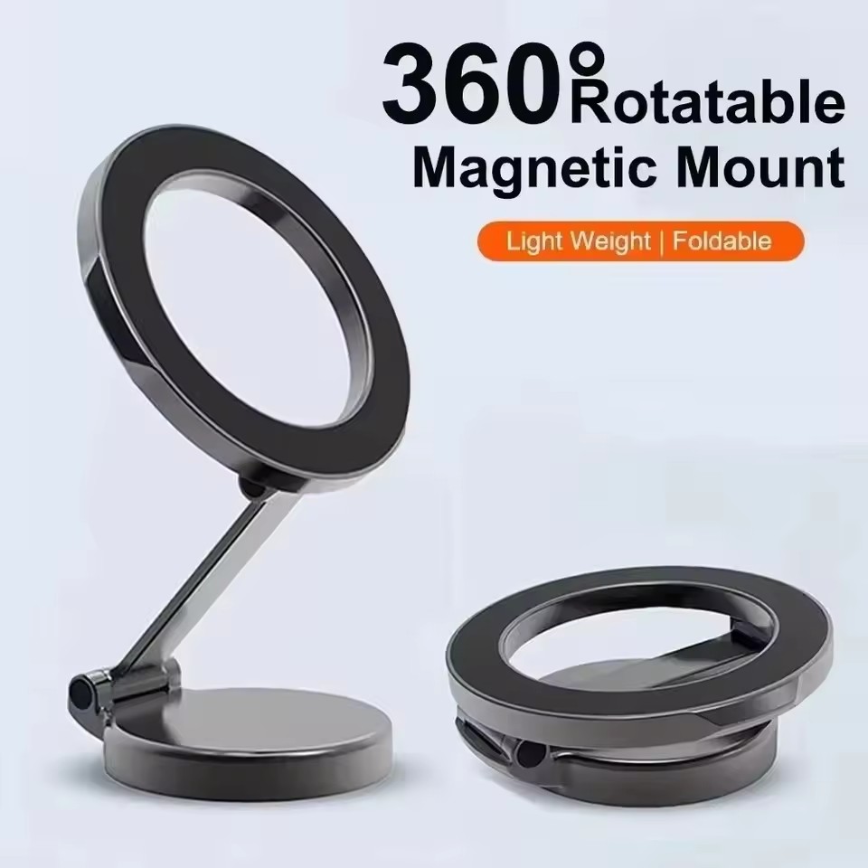 Mobile Hanger Arm - Penyangga Ponsel Mobil Magnetik Lipat untuk