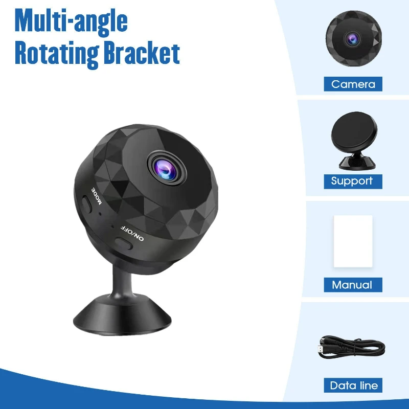 Baby Nursery Camera - Kamera Mini A9 1080P HD Wifi