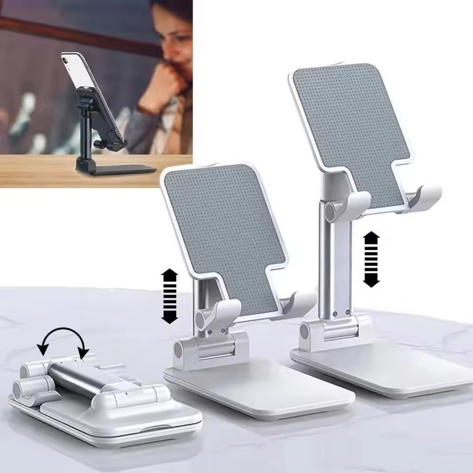 Mobile Hanger Arm - Penyangga Tablet Desktop Berkualitas Tinggi, Lipat,