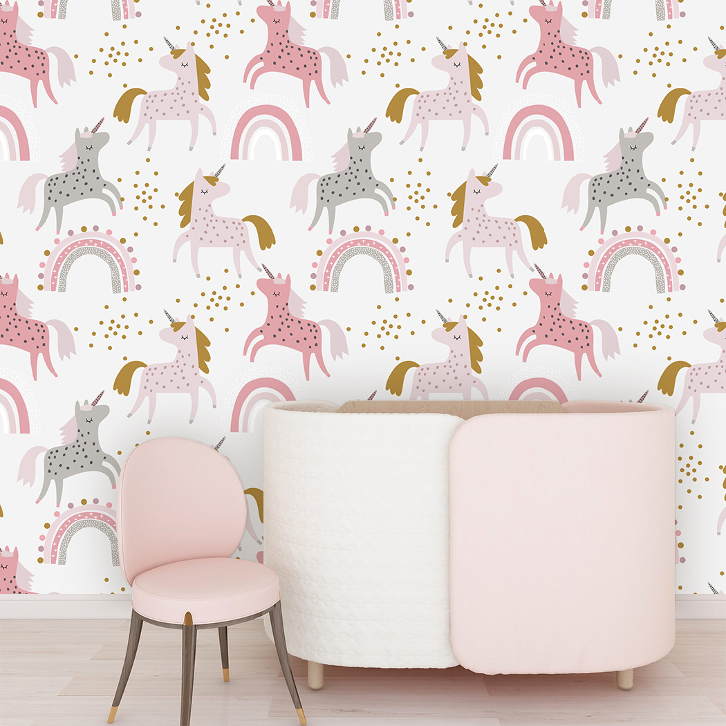 Wallpaper Kamar Bayi Perempuan - Baby Nursery Vinyl Wall Stickers ulasan dan harga