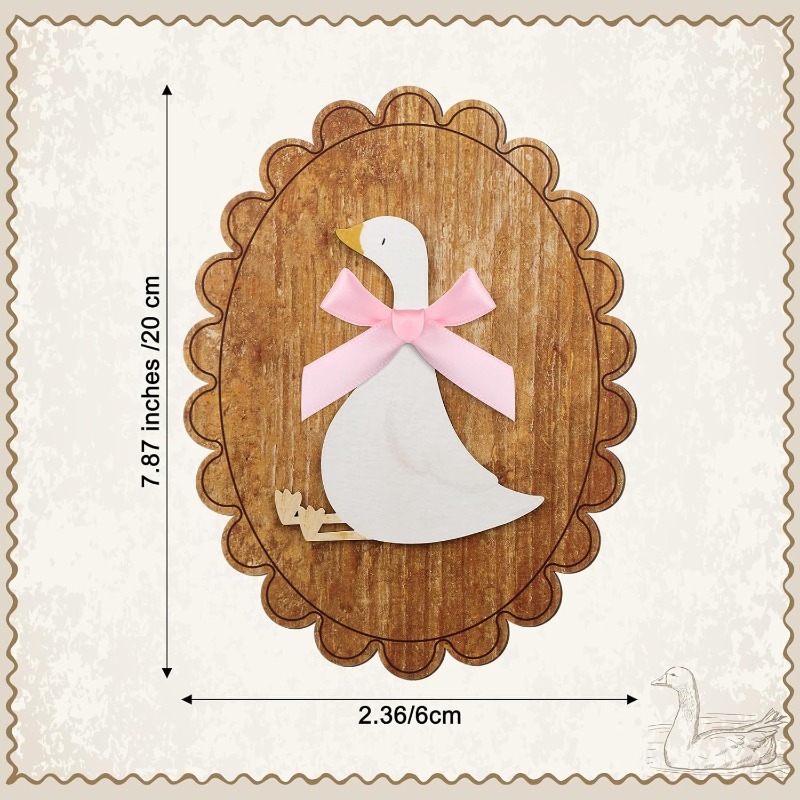 Seni Dinding Angsa Kayu Vintag - Baby Nursery Vintage ulasan dan harga