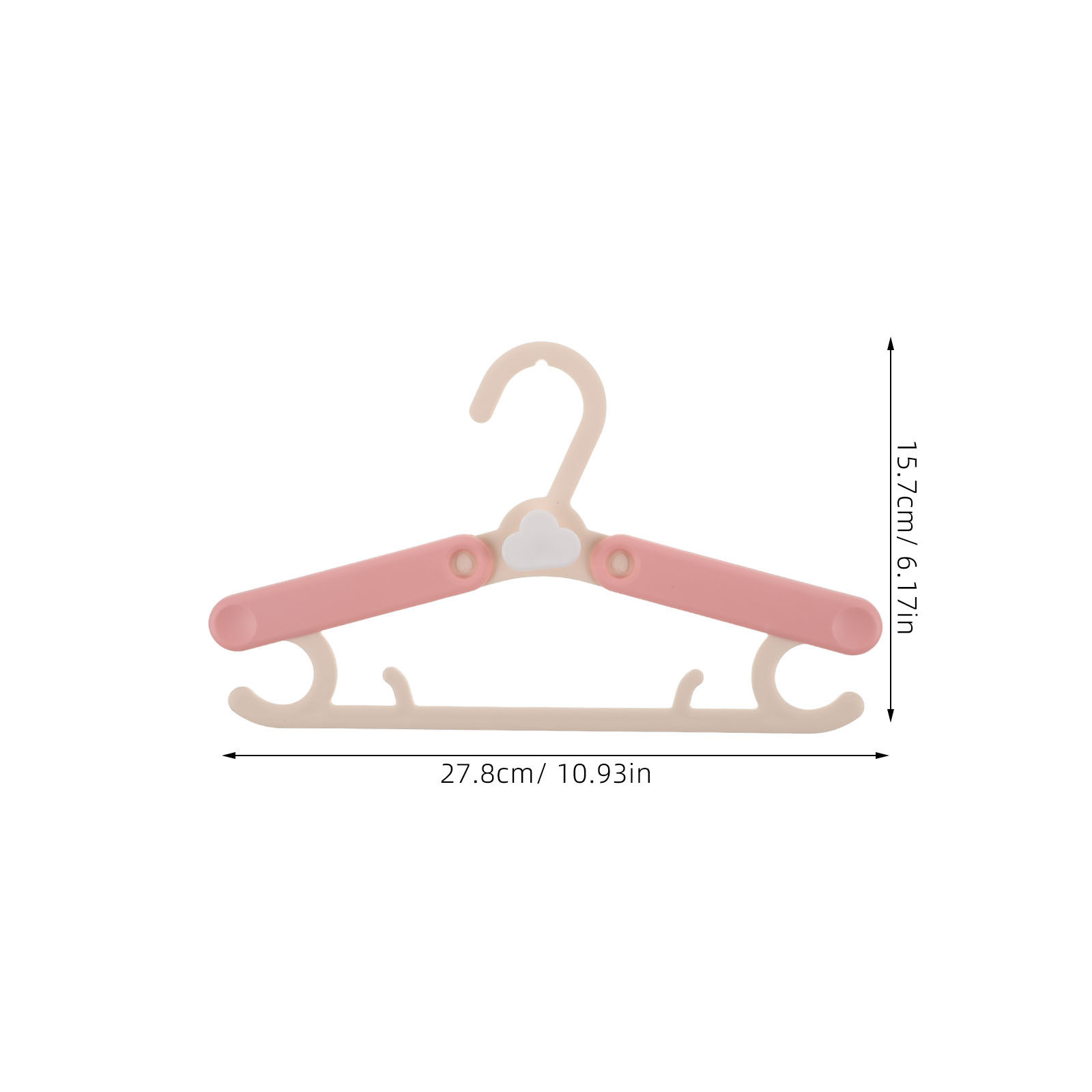 5 Buah Gantungan Plastik Dapat - Baby Nursery Hangers ulasan dan harga