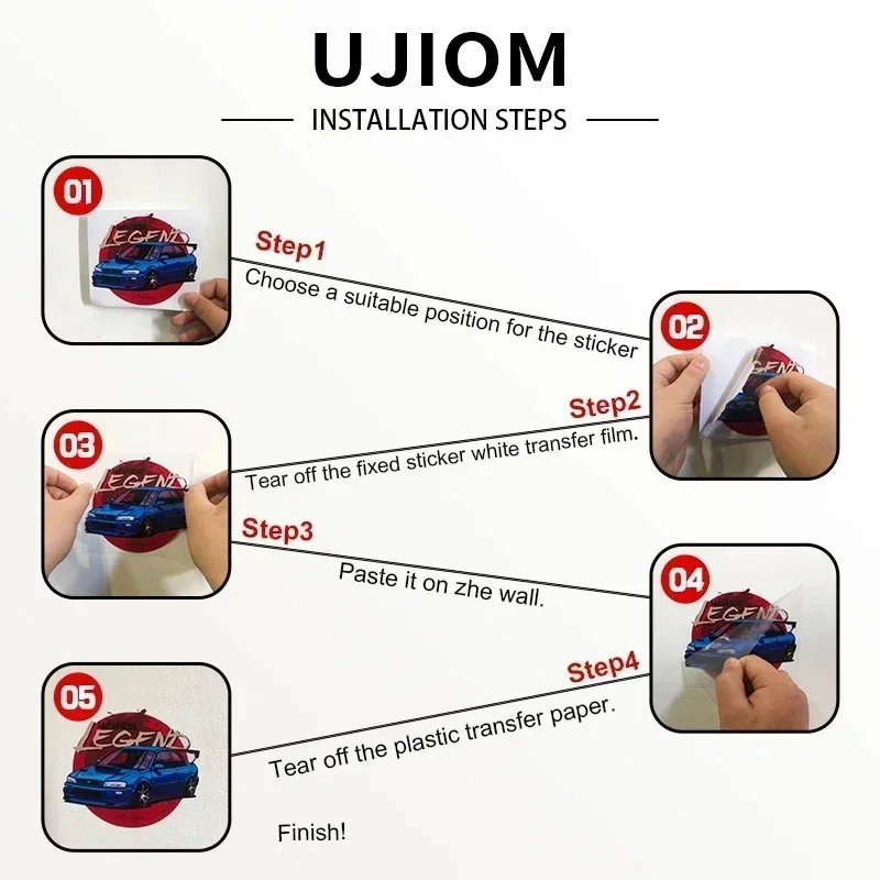 UJIOM Stiker Dinding Anak Pere - Baby Nursery Vinyl Wall Stickers ulasan dan harga