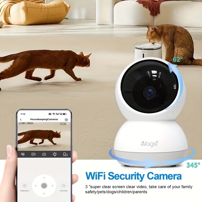 Kamera Keamanan WiFi Pintar Du - Baby Nursery Camera ulasan dan harga