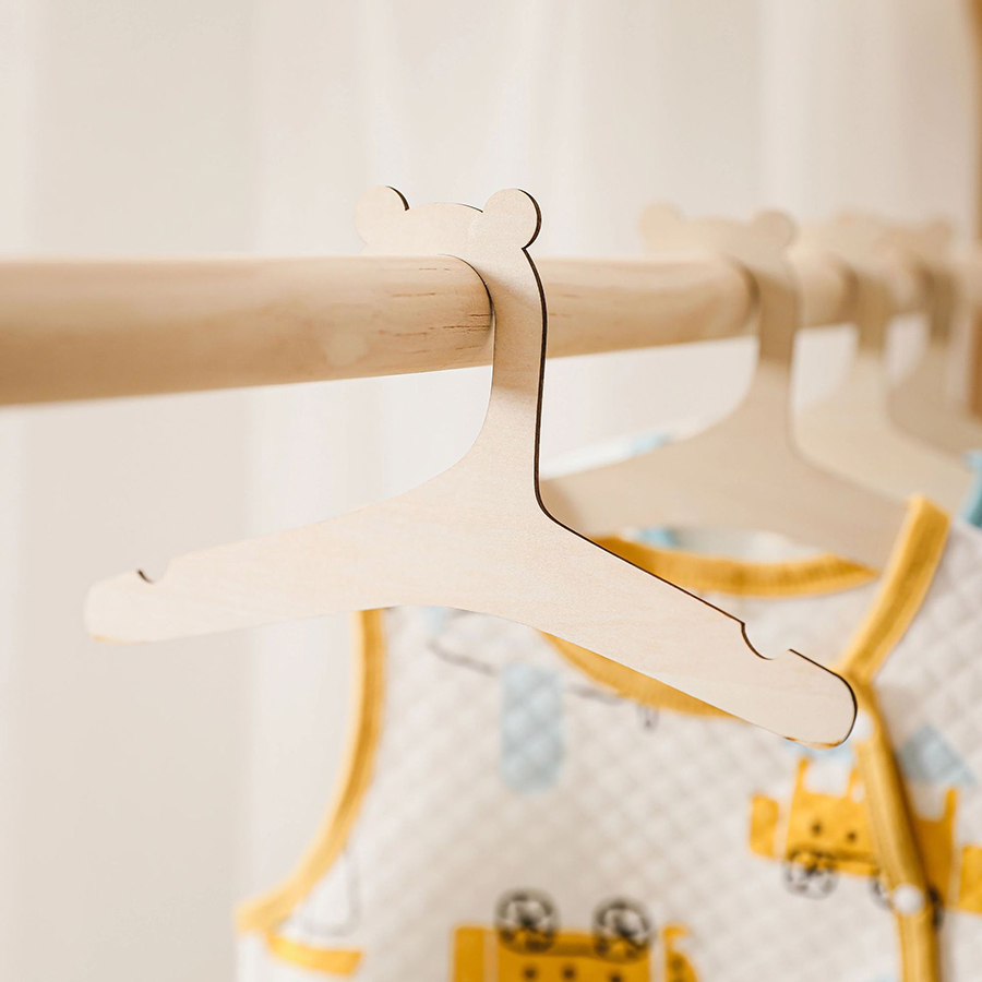 10 Buah/Set Rak Gantungan Krea - Baby Nursery Hangers ulasan dan harga