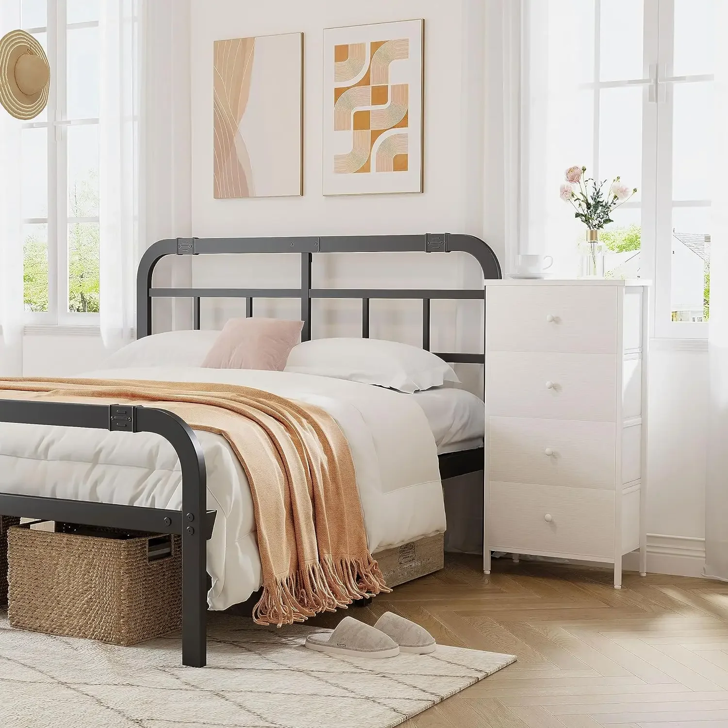 Lemari Pakaian Kecil Putih unt - Drawer Dresser White ulasan dan harga