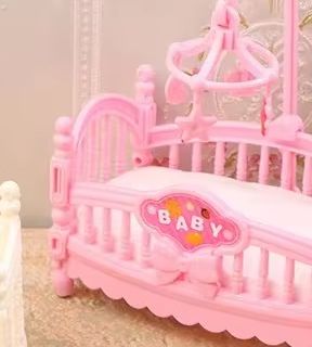 1:12 Rumah Boneka Miniatur Tem - Baby Nursery Artwork ulasan dan harga