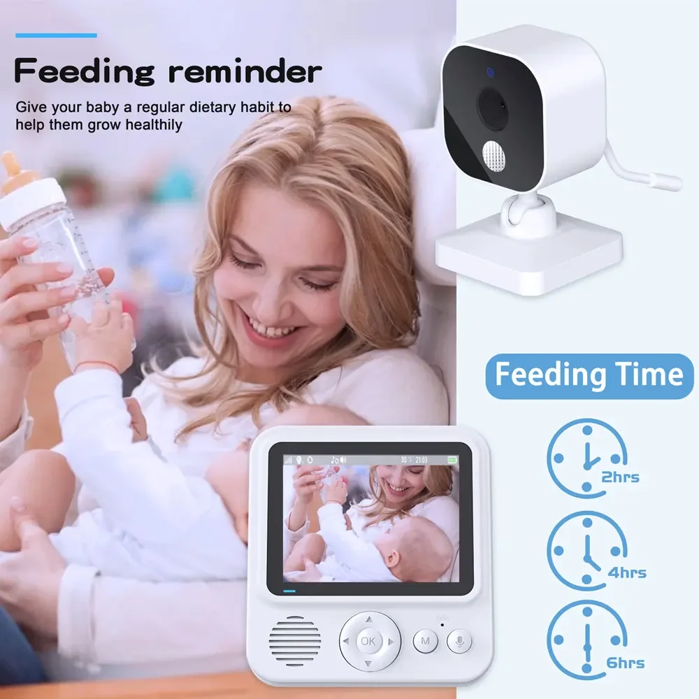 Monitor Bayi Video Nirkabel 2, - Baby Nursery Camera ulasan dan harga