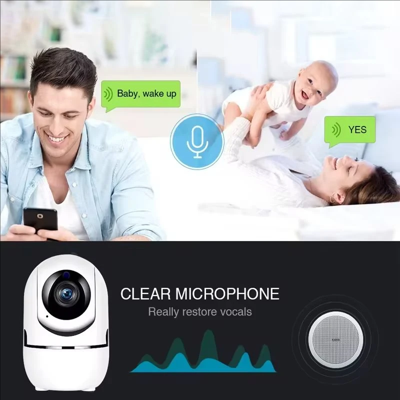 Kamera IP Pintar WiFi 2MP deng - Baby Nursery Camera ulasan dan harga
