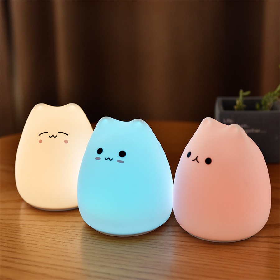 Lampu malam kucing lucu untuk  - Baby Nursery Night Light ulasan dan harga