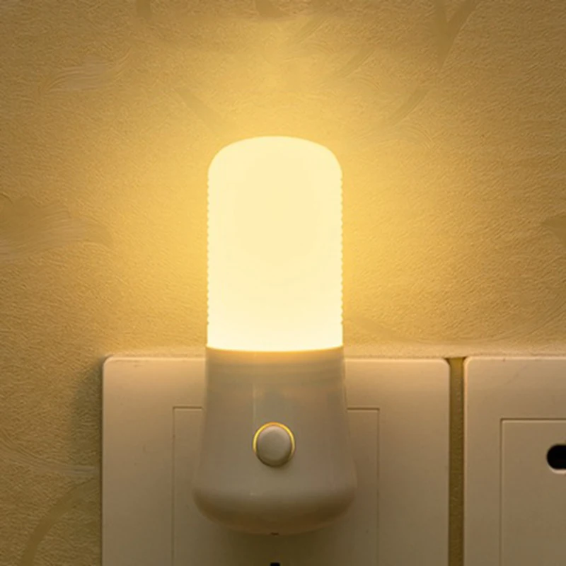 Lampu Malam LED Putih EU /USP  - Baby Nursery Night Light ulasan dan harga