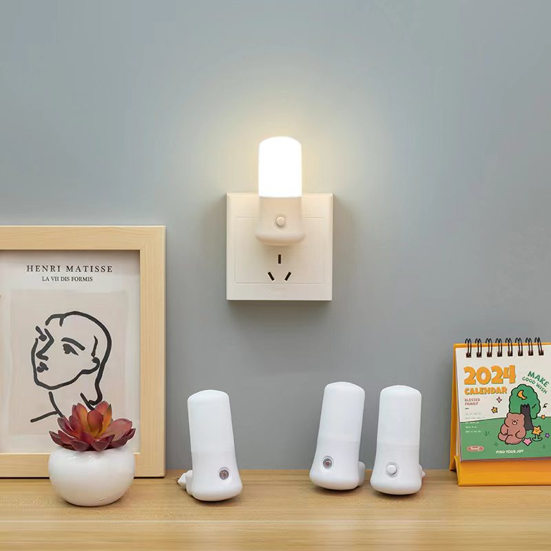 Lampu Malam LED Putih EU /USP  - Baby Nursery Night Light ulasan dan harga