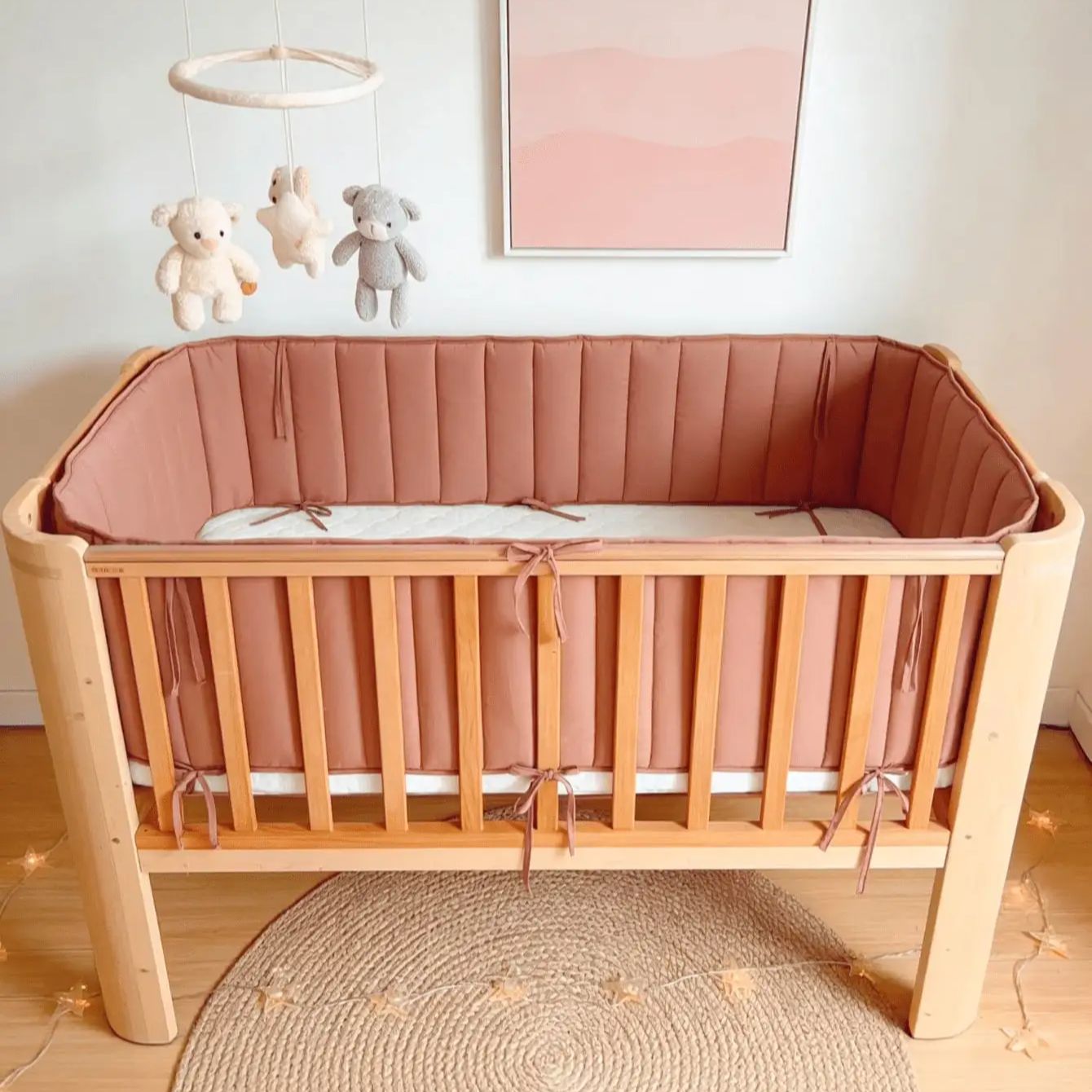 Pelindung Tempat Tidur Bayi, B - Baby Nursery Glider ulasan dan harga