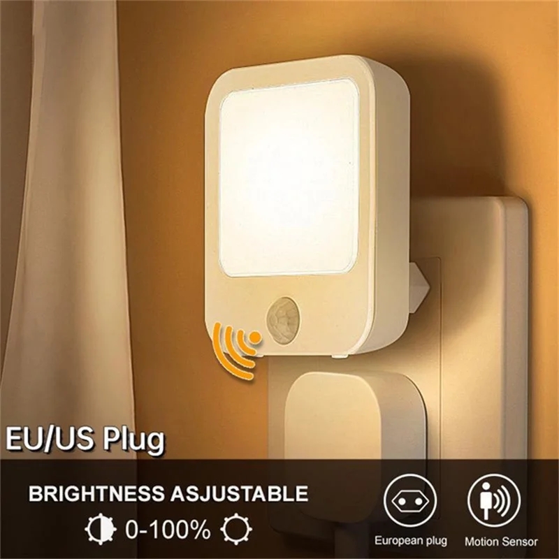 Lampu Malam LED Sensor Gerak L - Baby Nursery Night Light ulasan dan harga