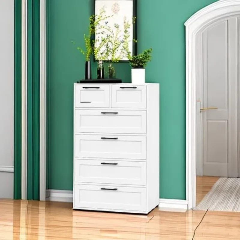Obral Besar-besaran: Lemari 6  - Drawer Dresser White ulasan dan harga