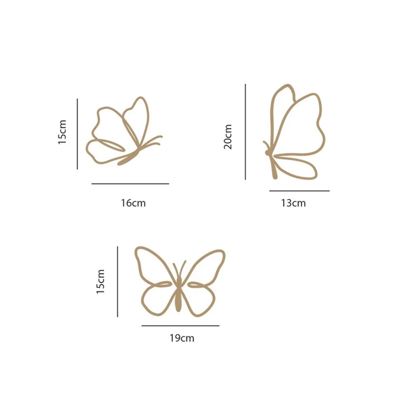 Papan Kayu Kupu-Kupu, Dekorasi - Baby Nursery Needs ulasan dan harga
