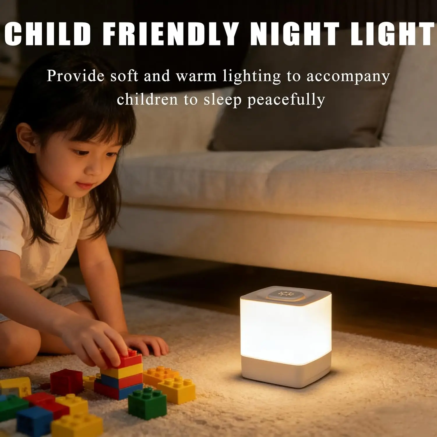 Lampu Malam LED Lampu Samping  - Baby Nursery Night Light ulasan dan harga