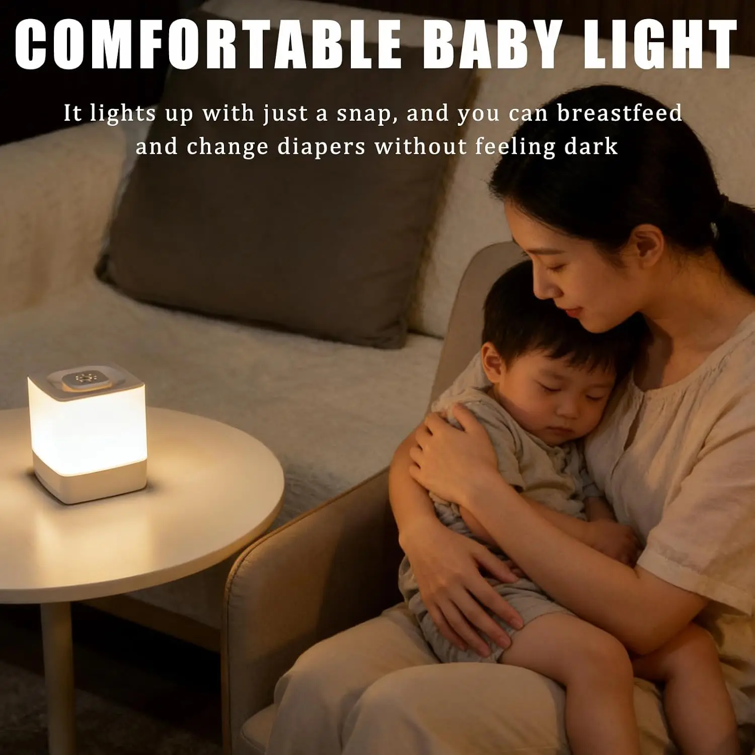Lampu Malam LED Lampu Samping  - Baby Nursery Night Light ulasan dan harga