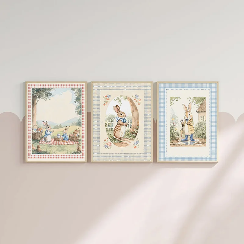 Poster Seni Terinspirasi Kelin - Baby Nursery Vintage ulasan dan harga