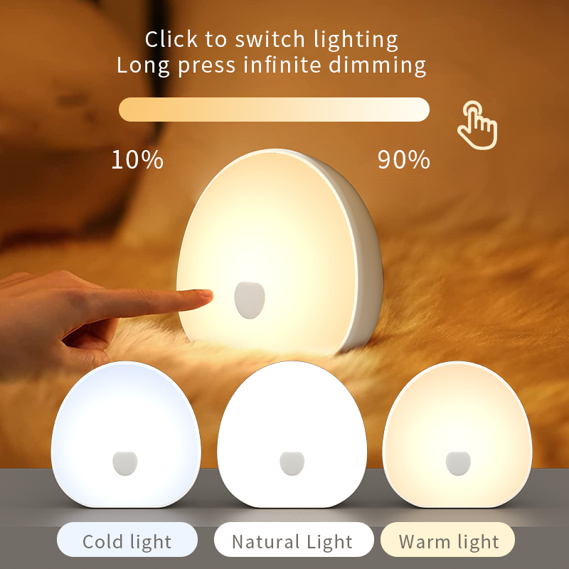 QACA Lampu Malam LED Lembut Pu - Baby Nursery Night Light ulasan dan harga