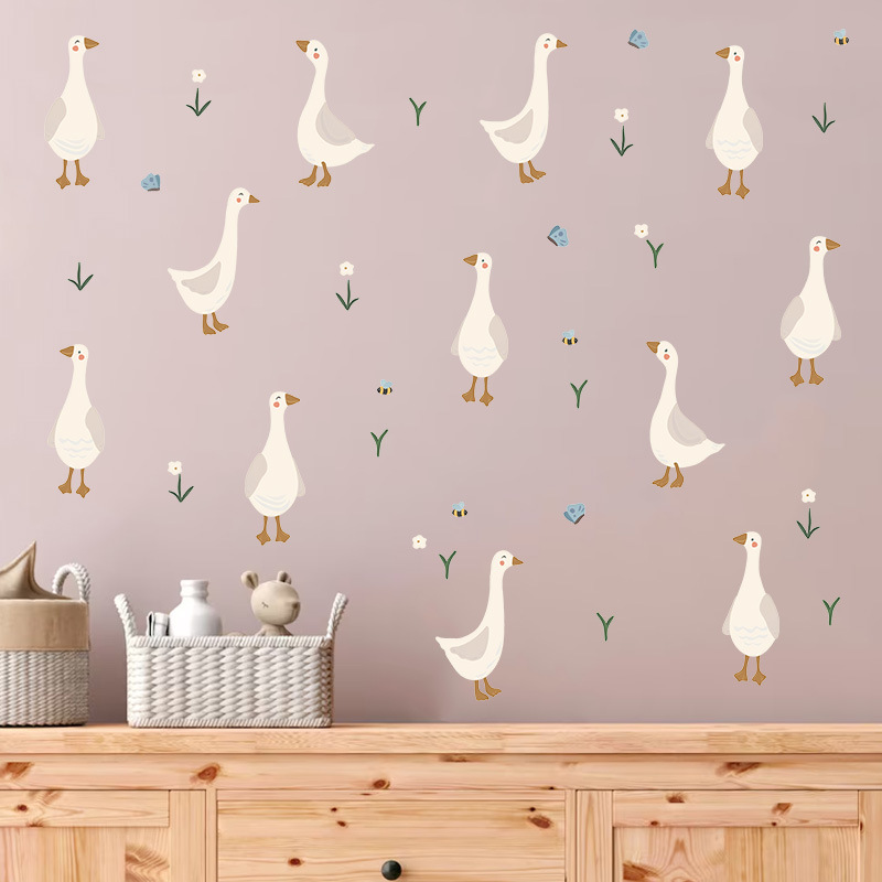 Stiker Dinding Bebek Lucu Stik - Baby Nursery Needs ulasan dan harga