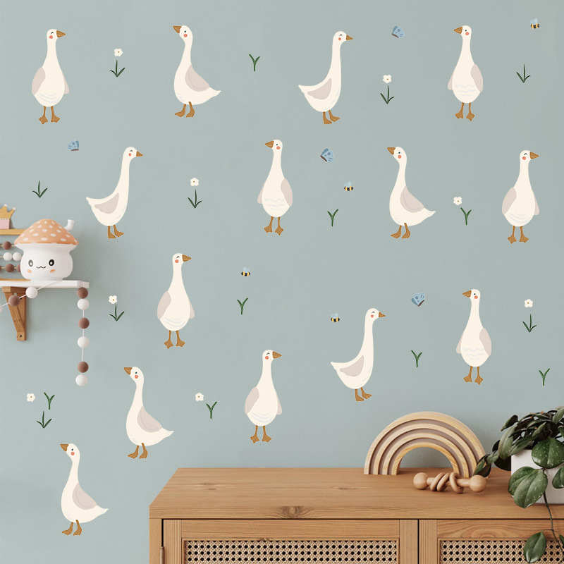Stiker Dinding Bebek Lucu Stik - Baby Nursery Needs ulasan dan harga