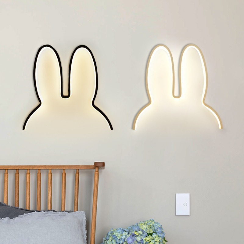 Lampu Dinding Kelinci Led Lucu - Baby Nursery Night Light ulasan dan harga