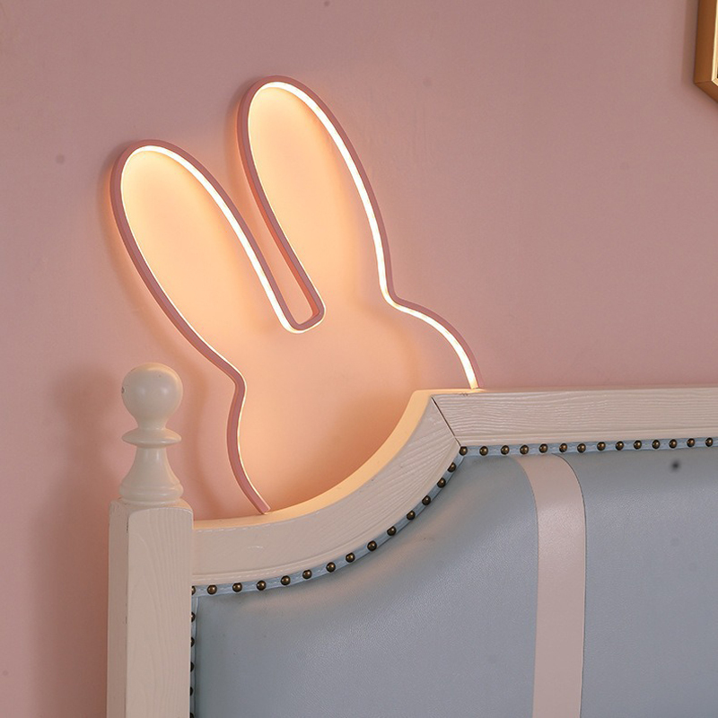 Lampu Dinding Kelinci Led Lucu - Baby Nursery Night Light ulasan dan harga