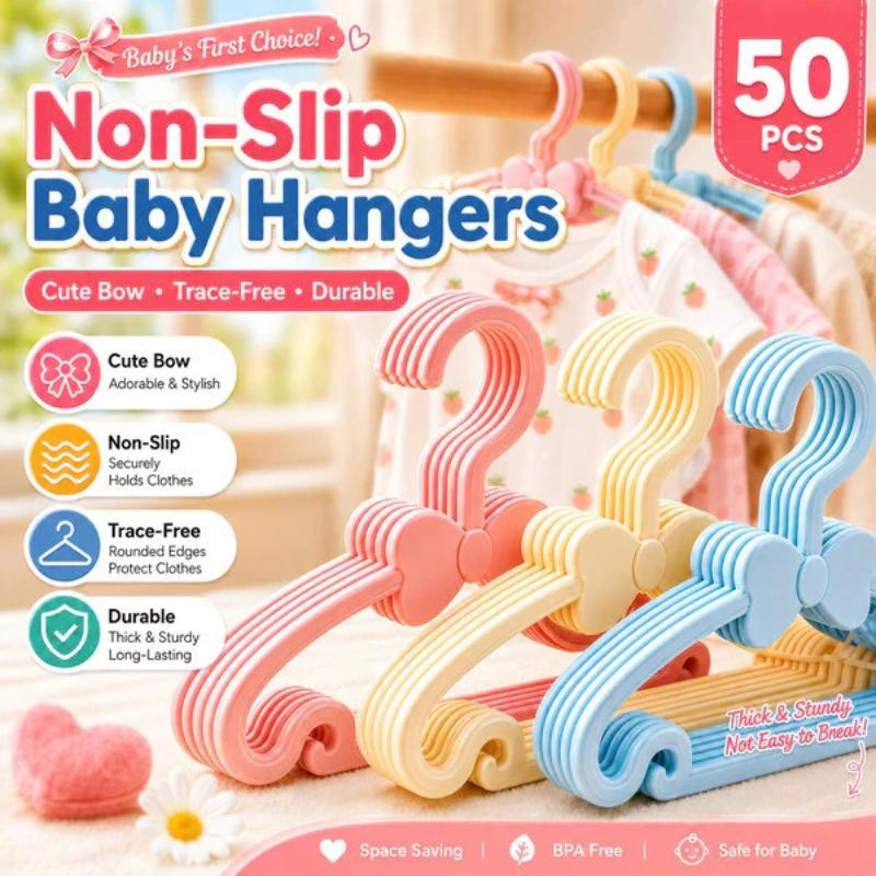 Gantungan Baju Bayi 10/50Pcs T - Baby Nursery Hangers ulasan dan harga