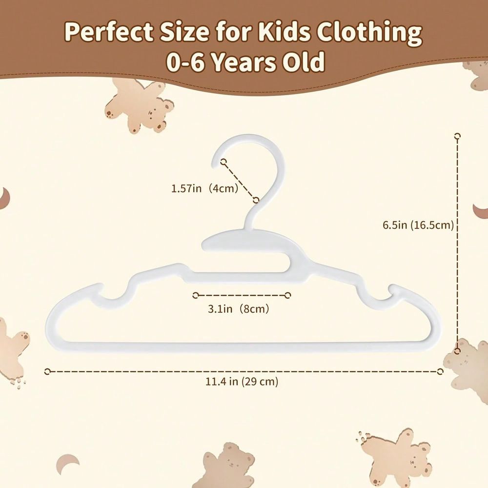 70 100 Pak Gantungan Baju Anak - Baby Nursery Hangers ulasan dan harga